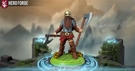 Civ Vi Berserker Made With Hero Forge