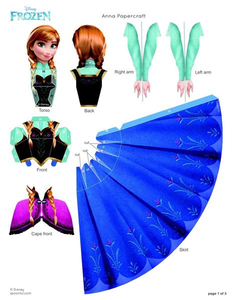 Disney Paper Dolls Disney Frozen Party Frozen Party Printables