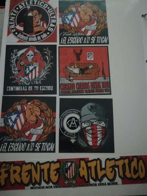 Ultras Stickers Atlético De Madrid