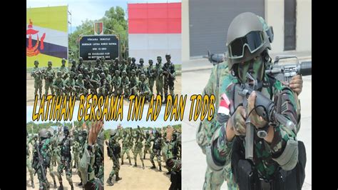Latihan Bersama Tni Ad Indonesia Dan Tentara Darat Diraja Brunei