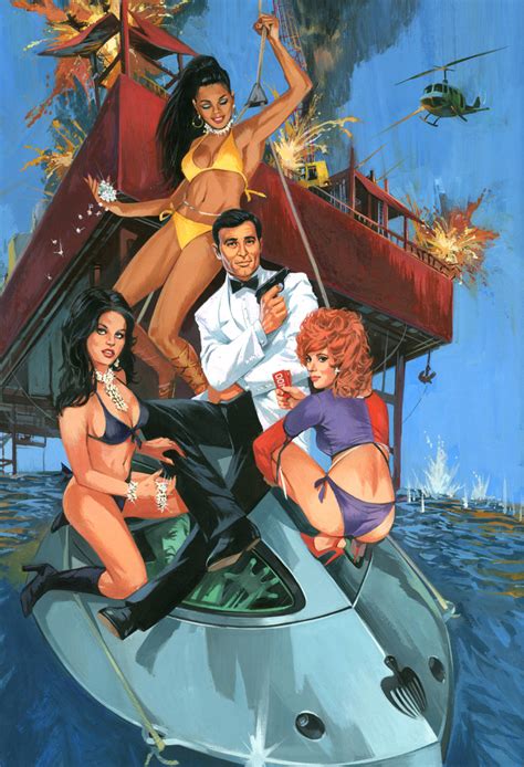 Illustrated 007 The Art Of James Bond July 2012