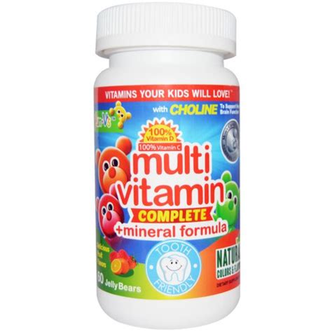 Yum Vs Multivitamin Complete Mineral Formula Fruit Flavors 60
