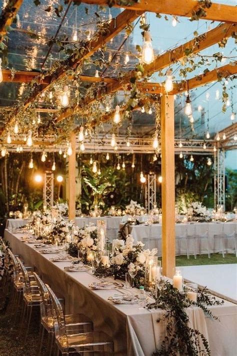 Out Of Doors Wedding Reception Suggestions With Equipment And Lighting