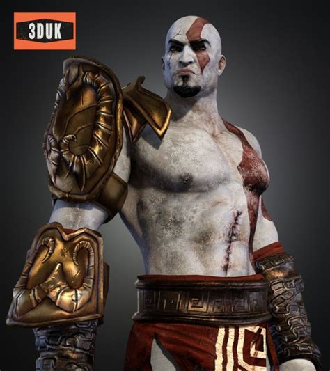 Kratos God Of War 3 For G8m Render State