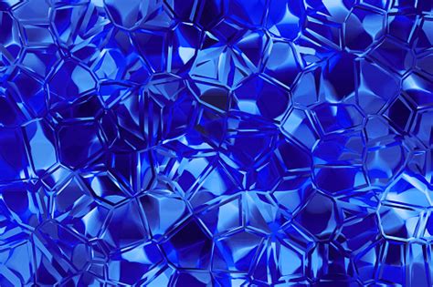 Dark Blue Sapphire Diamond Crystal Navy Gradient Background Abstract
