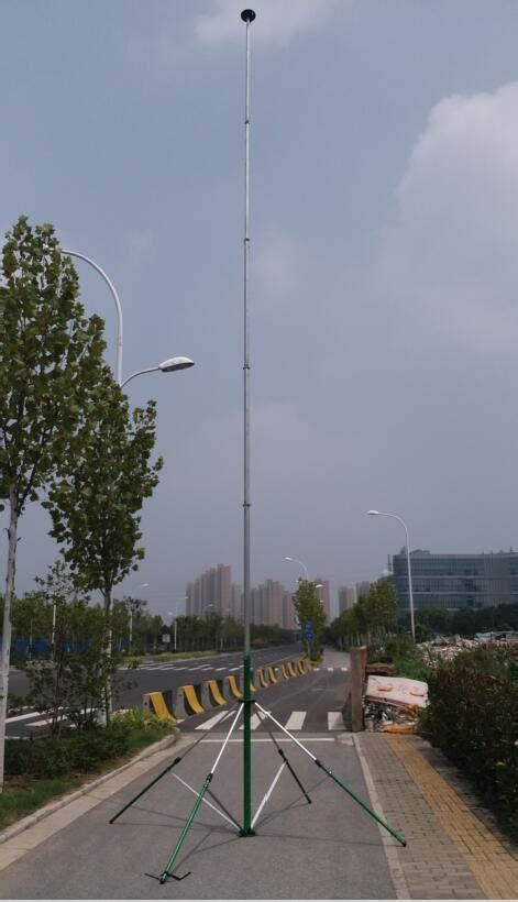 Tiang Antena Antena Pol Crank Up Telescoping Antenna Mast