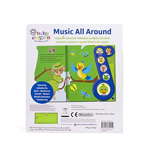 Baby Einstein Music All Around Sound Book Pi Kids Pricepulse
