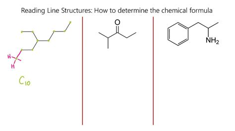 Reading Skeletal Line Structures Organic Chemistry Part 1 Youtube