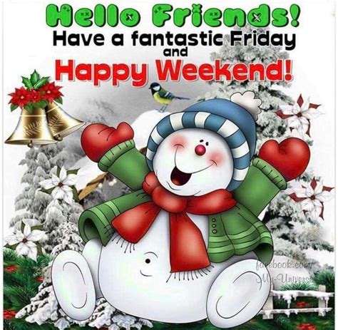 Friday Blessings Its Friday Quotes Good Morning Christmas Happy