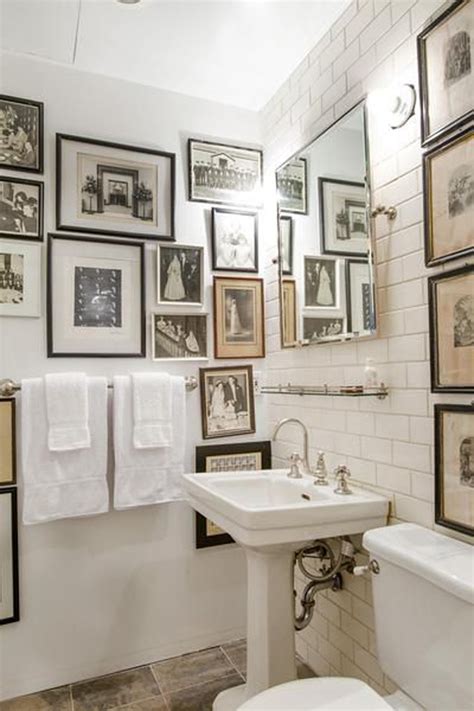 Classic Bathroom Wall Art Decor