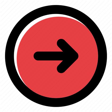 Arrow Button Interface Right Icon