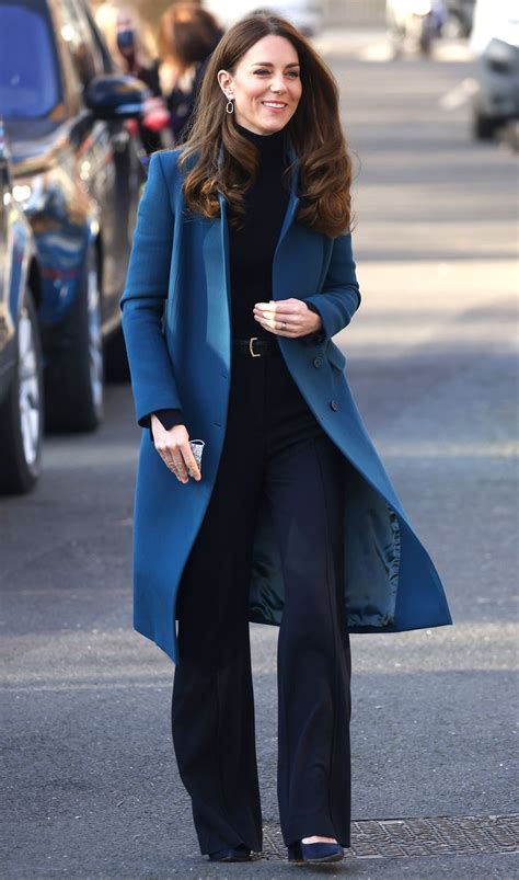 kate middleton is totally on board with this comfy pants trend that deviates from her norm