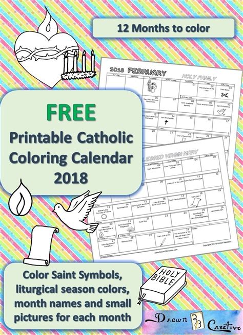This free printable lenten calendar for 2021 can be printed at the link below. Free Printable Liturgical Calendar | Ten Free Printable ...
