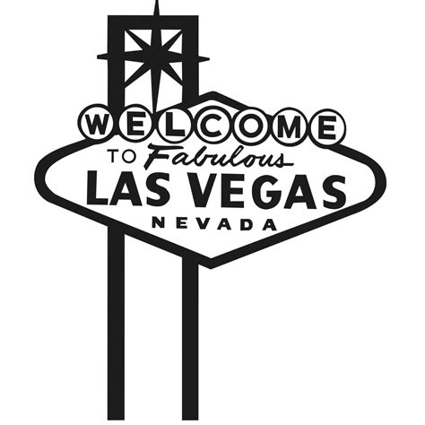 Vegas Sign Wall Sticker Wall