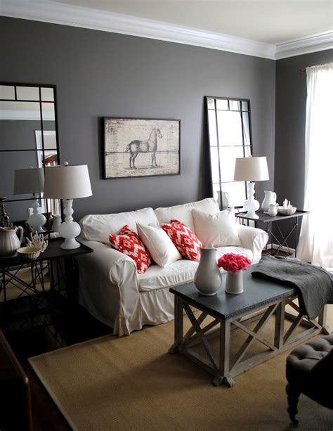 Sherwin Williams Gray Living Room The Big Reveal The Graphics Fairy