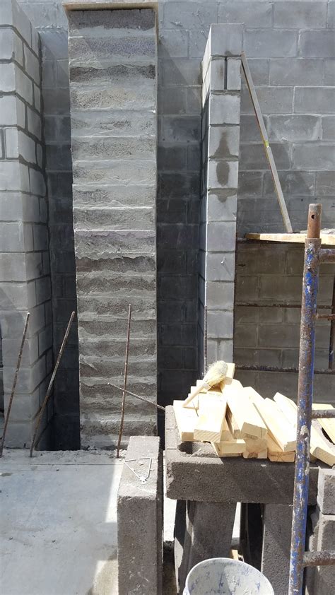 Building A Masonry Block Chimney Masonry Contractor Talk