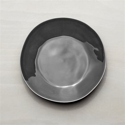 See more ideas about everyday dinner sets, casual dinnerware, dinner sets. Marin Dark Grey Salad Plate + Reviews | Crate and Barrel ...