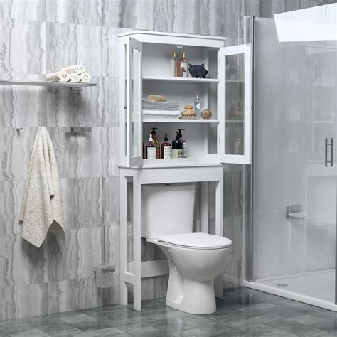 Over The Toilet Storage, Bathroom Cabinet Organizer Shelf Space Saver