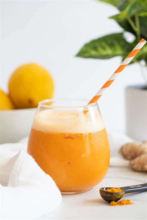 Carrot Ginger Citrus Turmeric Juice Recipe Turmeric Juice Carrot