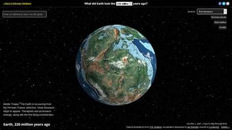 Ancient Earth Globe Discover How Earth Looked Millions