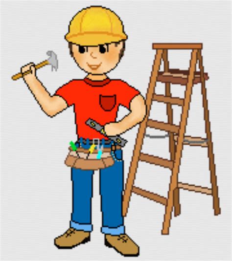 Clip Art Construction Worker Clipart Best