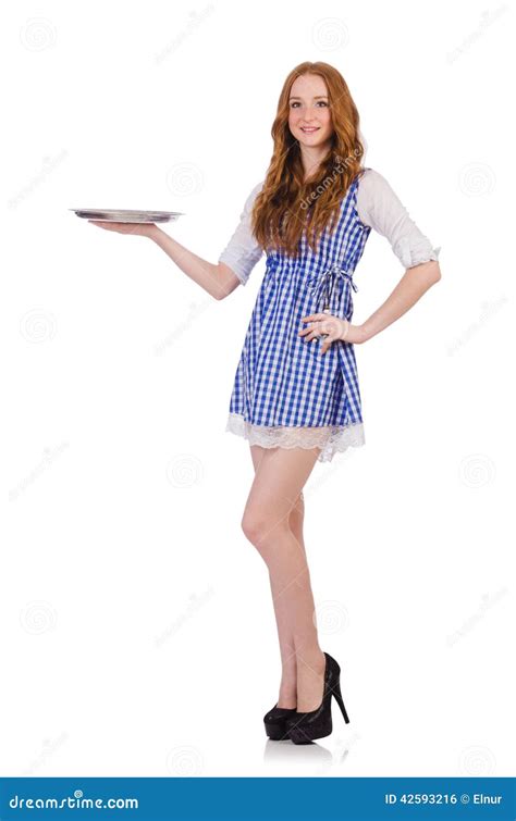 Nice Attractive Waitress Stock Photo Image Of Girl Bavaria 42593216