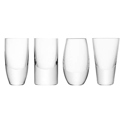 Lsa Lulu Vodka Glass Set 4pce Peters Of Kensington