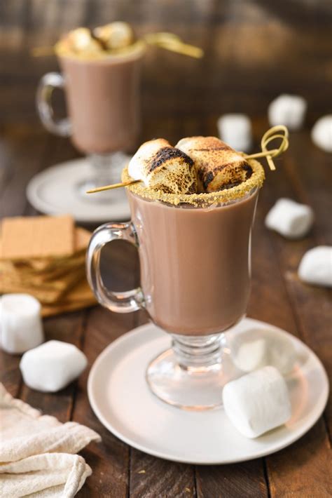 Smores Hot Chocolate Foxes Love Lemons