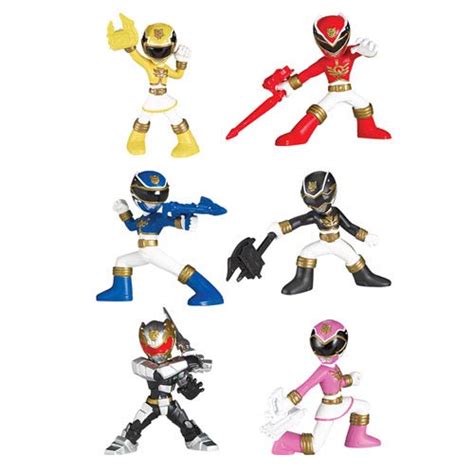 Power Rangers Megaforce Battle Ready Mini Figure 6 Pack