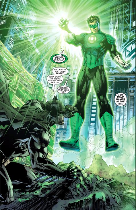 Green Lantern And Batmans First Meeting New 52 Comicnewbies
