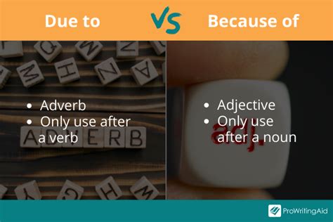 How To Use Due To Vs Because Of In Your Writing
