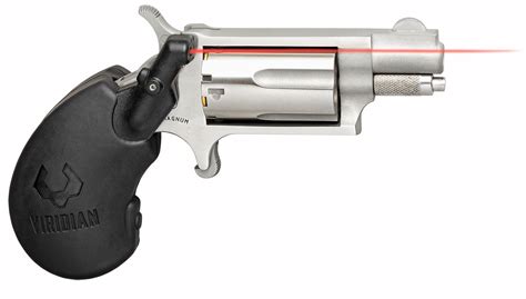 Naa 22 Magnum Mini Revolver With Viridian Laser 1 18 Barrel 5rd