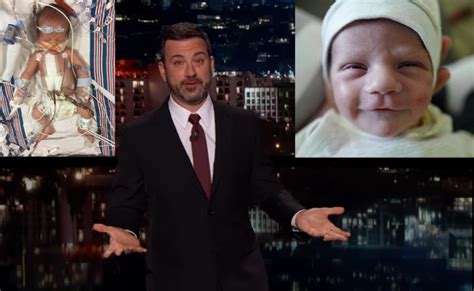 Tearful Jimmy Kimmel Reveals Newborn Sons Heart Disease That Led