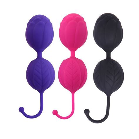 Rose Silicone Kegel Balls For Pelvic Floor Exercise Sex Toy China