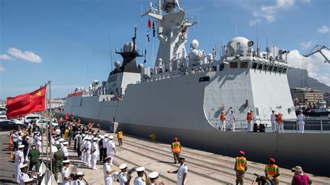 Russian And Chinese Warships Arrive For Drills In South Africa World