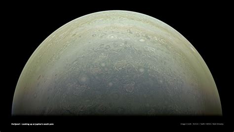 Jupiters South Pole From Juno 27 August The Planetary Society