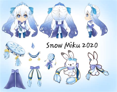 Piaproピアプロイラスト「snow Miku 2020」