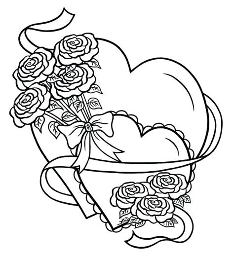 Https://tommynaija.com/coloring Page/roses And Hearts Coloring Pages