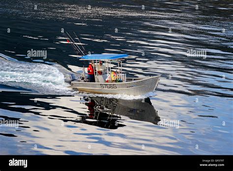 Small Recreational Welded Aluminium Fishing Boat Sitka Alaska Inside