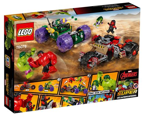 Buy Lego Super Heroes Hulk Vs Red Hulk 76078 At Mighty Ape Australia