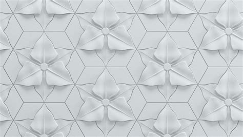 Textured Concrete Tiles With Relief Motifs
