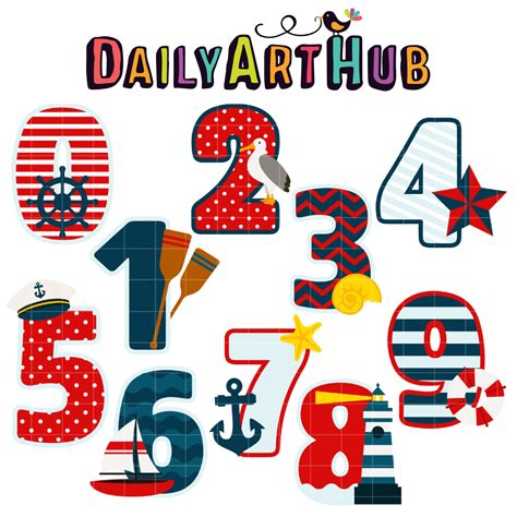 3d Numbers Clip Art Set Daily Art Hub Graphics Alphab