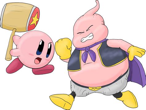Death Battle Fanart Kirby Vs Majin Buu By Juacoproductionsarts On