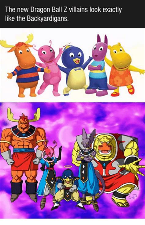 The manga portion of the series debuted in weekly shōnen jump in october 4, 1988 and lasted until 1995. The New Dragon Ball Z Villains Look Exactly Like the Backyardigans | the Backyardigans Meme on ME.ME