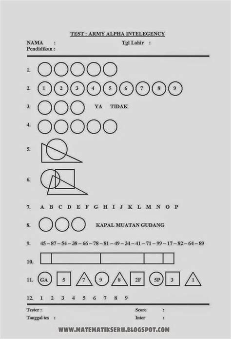 Contoh Soal Bahasa Psikotes Gambar Dan Jawabannya Aktivitas Siswa