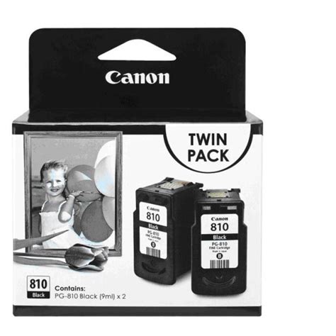 Weighing juts 3.4 kgs, the measurements are 445mm x 250mm x 130mm. CANON INK CARTRIDGE PG-810 TWIN PACK (TWO CARTRIDGES INSIDE)