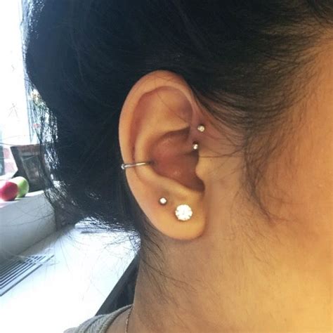 My Ear — Double Forward Helix Double Lobes And Conch Different Ear