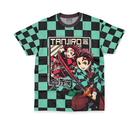 Kamado Tanjiro Haori Demon Slayer Streetwear T Shirt Anime Ape