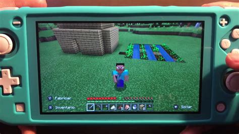 Nintendo Switch Lite Minecraft Capitulo3 Construyendo Mi Granja