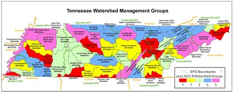 Localwaters Tennessee Watershed Map Localwaters
